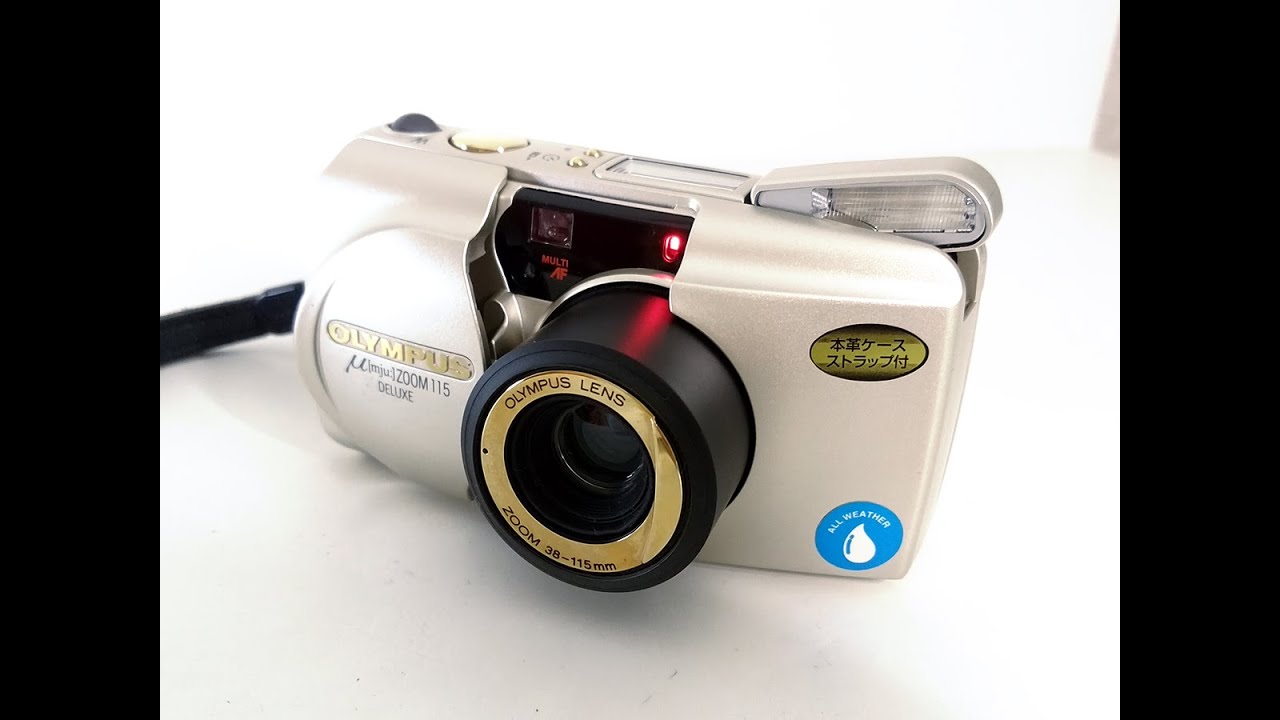 OLYMPUS μ ZOOM 115 DELUXE Film Camera - YouTube
