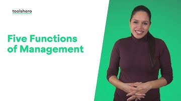 Five Functions of Management | Explained by Toolshero