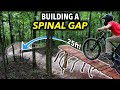 Building a weird “Spinal Gap” Jump and Huge Berm! // Subscriber Trail pt. 5