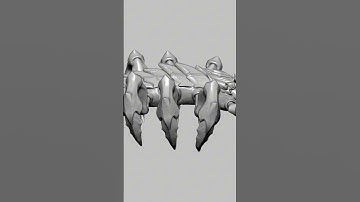 Stylized Scorpion Creature – From Sphere to Sculpt