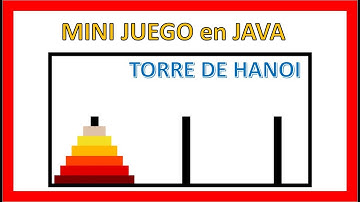 TORRE de HANOI mini JUEGO en JAVA | con recursividad 👨🏻‍💻