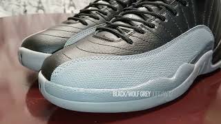 The #Black #Wolf #Grey #Jordan #12 Up Close! #Best 12 of the Year!