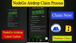 NodeGo Airdrop Claim Process | NodeGo Airdrop New Update | Nodego Airdrop Price Prediction