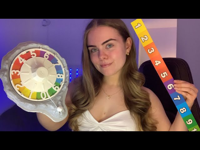 ASMR Fast Focus Games To Tire Your Brain Out 🌈 (follow my instructions, intuition tests)