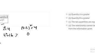 GRE Math/Quant Tutorial Equation 252. (x+2)2