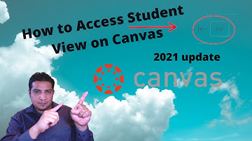 How to Access Student View in Canvas 2021
