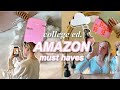 College Amazon Must Haves 2022 | productivity, trendy dorm decor + more! | Isabella LoRe