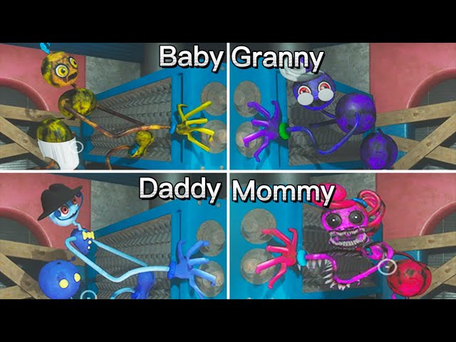 I RECAP POPPY PLAYTIME ALL CHARACTERS ALL MONSTERS ALL BOSSES CHAPTER 1-2  #mommylonglegs 