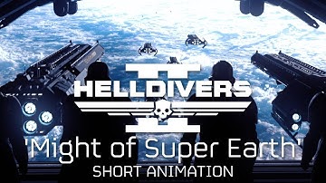 Might of Super Earth // Helldivers 2 Short Film // Blender 3D Animation