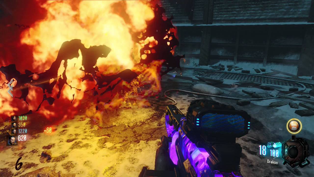 Black ops 3 Zombies best headshot weapon over 1000 headshots and 30 revives YouTube