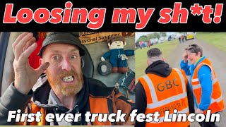 Farce of Truck fest Lincoln! Me Loosing my Temper & meeting some nice people and trucks,