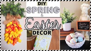 ⭐EASTER & SPRING Farmhouse Crafts - Paper Mache Clay, tulip carrot - using some DOLLAR TREE items @coffeewithmysunshine2506