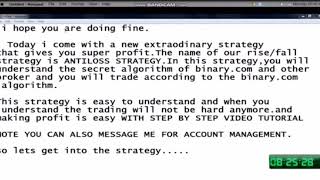 BEST SECRET ON TRADING RISE/FALL (2020)Binary.com
