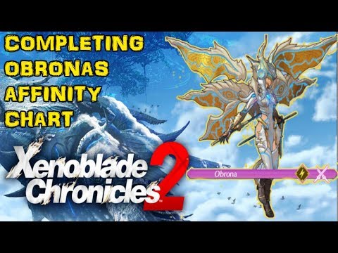 Xenoblade Chronicles 2 - Completing Obronas Affinity Chart - YouTube