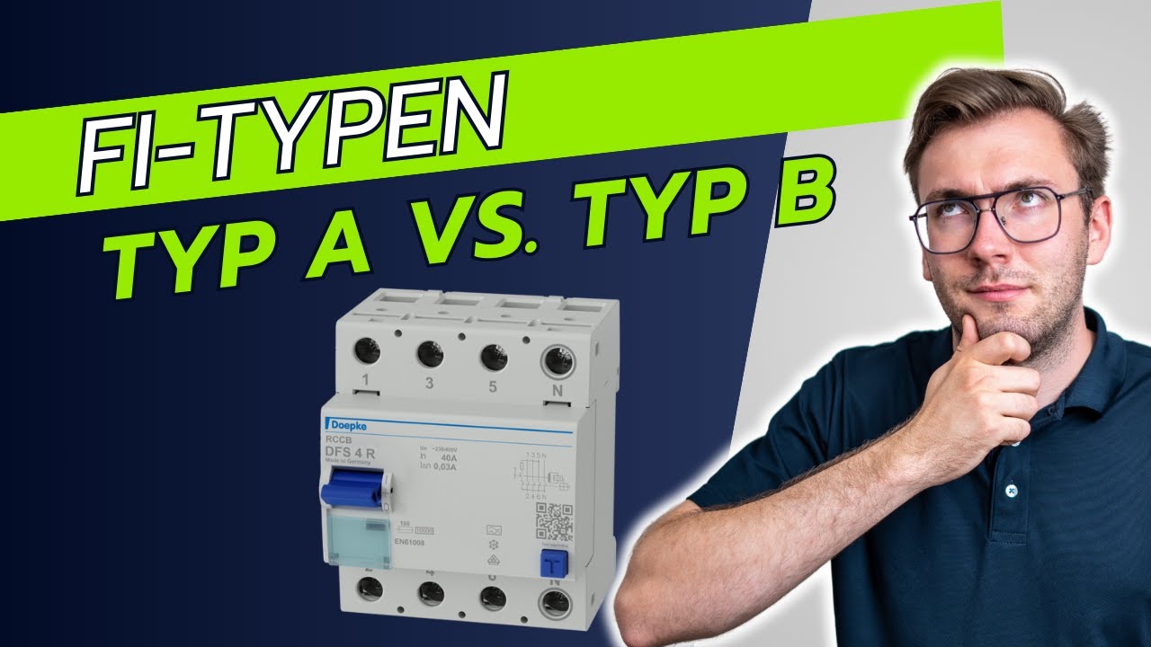 Warum ein Typ B FI-Schutzschalter oft notwendig ist – einfach erklärt! (Kurzvideo)