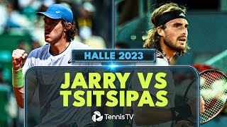 Nicolas Jarry STUNS Stefanos Tsitsipas | Halle 2023 Highlights