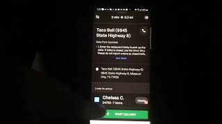 Error unknown error on the Uber Eats driver app