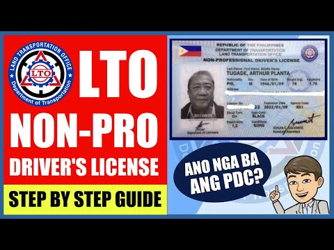 paano-kumuha-ng-non-professional-driver's-license-|-step-by-step-guide-2020-with-pdc-faqs