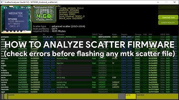How To Analyze Scatter Firmware - [romshillzz]
