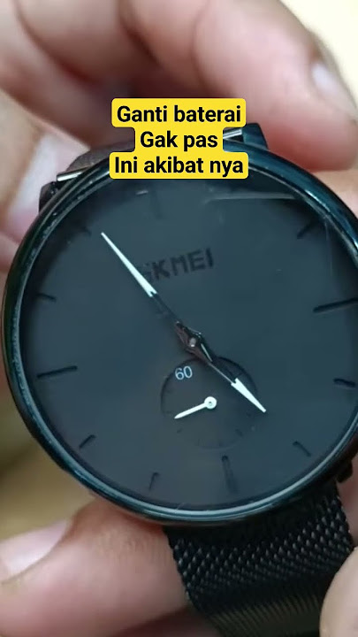 ganti baterai gak pas ini akibat nya