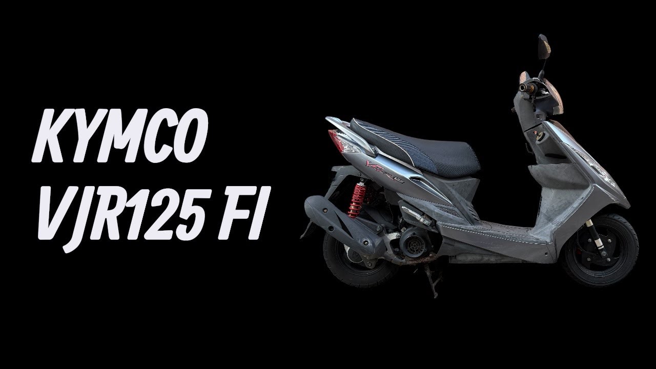 キムコ KYMCO VJR125 FI ガンメタ 始動 - YouTube