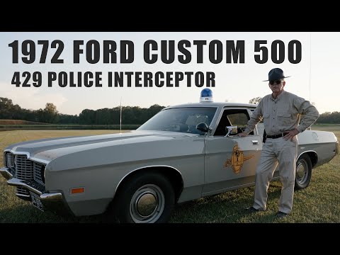 1972 Ford Custom 500 429 Police Interceptor | Retired South Carolina Highway Patrol Car