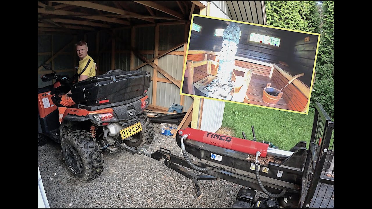 Osaako joku katselija valmistaa tähän varaosan? Timco 22 Ton Log Splitter.