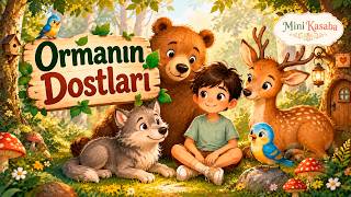 Ormanın Dostları 🌿 | Etkileşimli Duyusal Çocuk Masalı | Dostluk ve İyilik