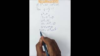 Mathsclass 10 #equation #trend #shorts #class10th #gyanscore100