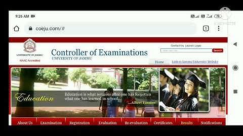 Jammu university ist semester private result declared (exam feb-march 2021)