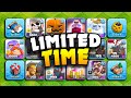 History of Limited Time Troops &amp; Traps in Clash of Clans!