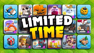 History of Limited Time Troops & Traps in Clash of Clans! screenshot 1