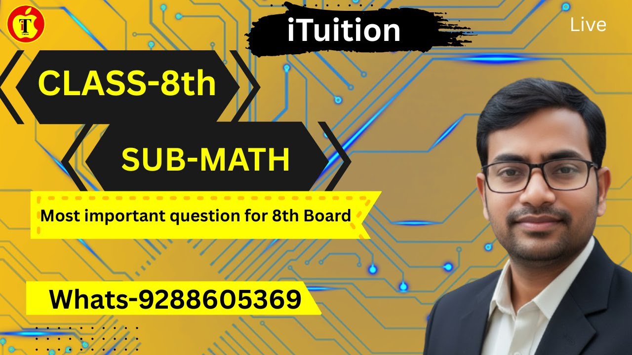 Class 8th Science Previous Year Question Paper – Live Class