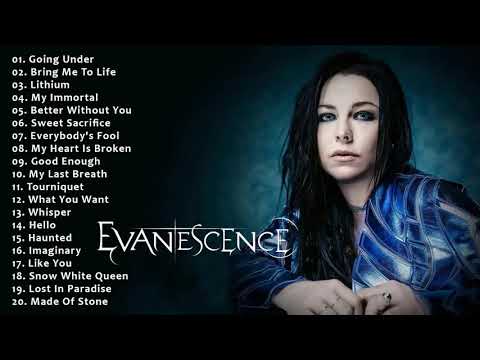 Evanescence Greatest Hits 2021 - The Best Songs Of Evanescence 2021