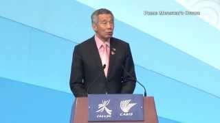 PM Lee Hsien Loong at the Opening of 11th CAEXPO