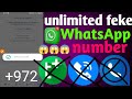 Whatsapp Acount With  972 Number 2024 -100% Free || No Money || Fake Whatsapp