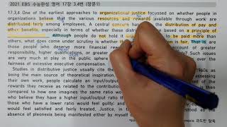 2021 EBS CSAT Completion English Lecture 17, Questions 3-4 (Improving Reading Comprehension for t...