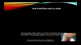 Celebrity Classifying Conics PART 1 (A2H) Profile