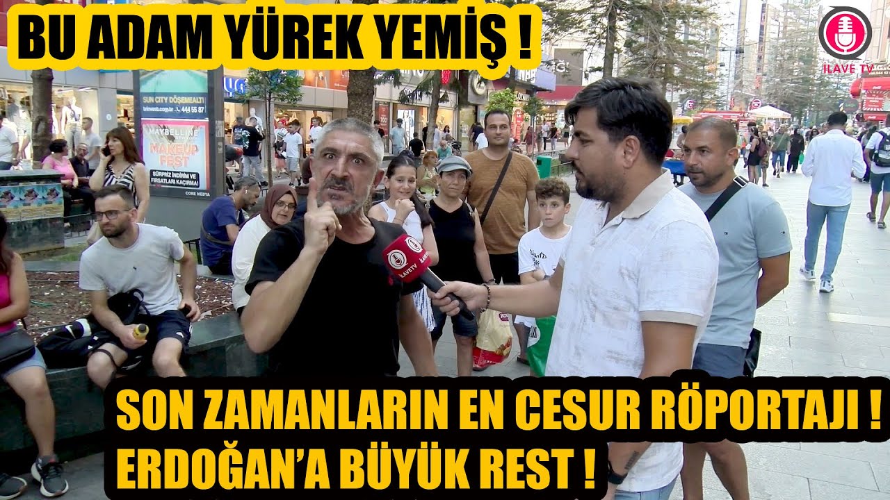 Bu adam yürek yemiş ! Böyle cesaretli röportaj görmediniz ! Sosyal medya yasağına büyük tepki !
