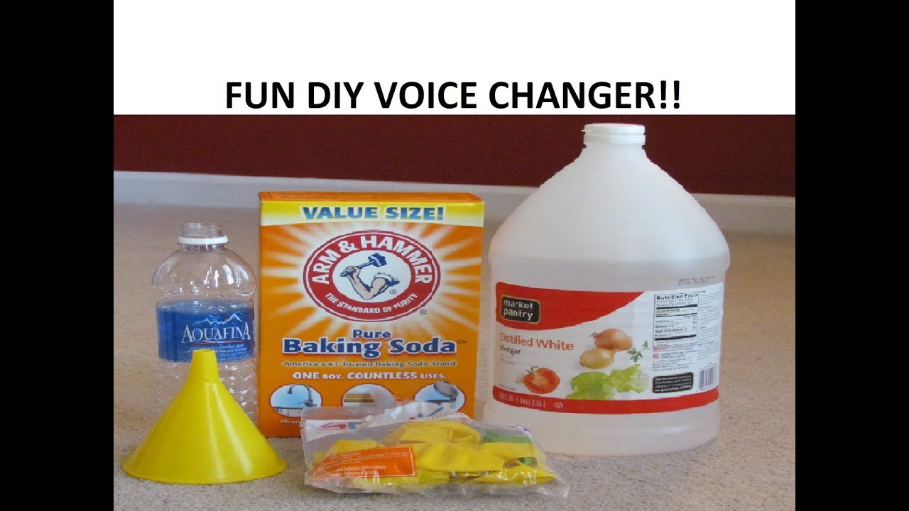 How to make DIY Helium Voice Changer! YouTube