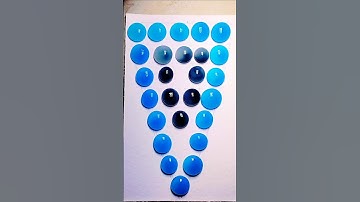 🎨Satisfying Color Mixing - Relaxing Art & Science! #relaxing