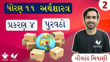 STD 11 Economics Ch 4 (પુરવઠો)(part-2) | ધોરણ 11 અર્થશાસ્ત્ર Ch 4 (પુરવઠો) | By : Nilkanth Miyani
