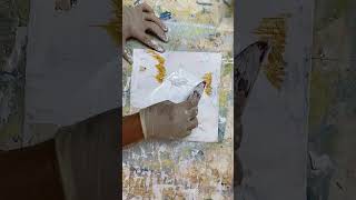 Building Layers with Wax Pastels and Gesso #Lydiarink #mixedmediaart #markmaking