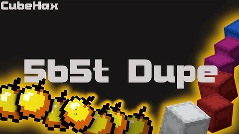 How To dupe on 5b5t | Working 2022