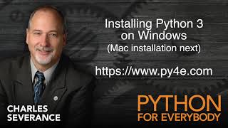 python - installing python 3 on windows - 10 minutes videos 003