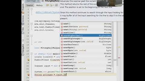 Belajar Java di Netbeans: Membuat Program Perhitungan Gaji Karyawan Lengkap