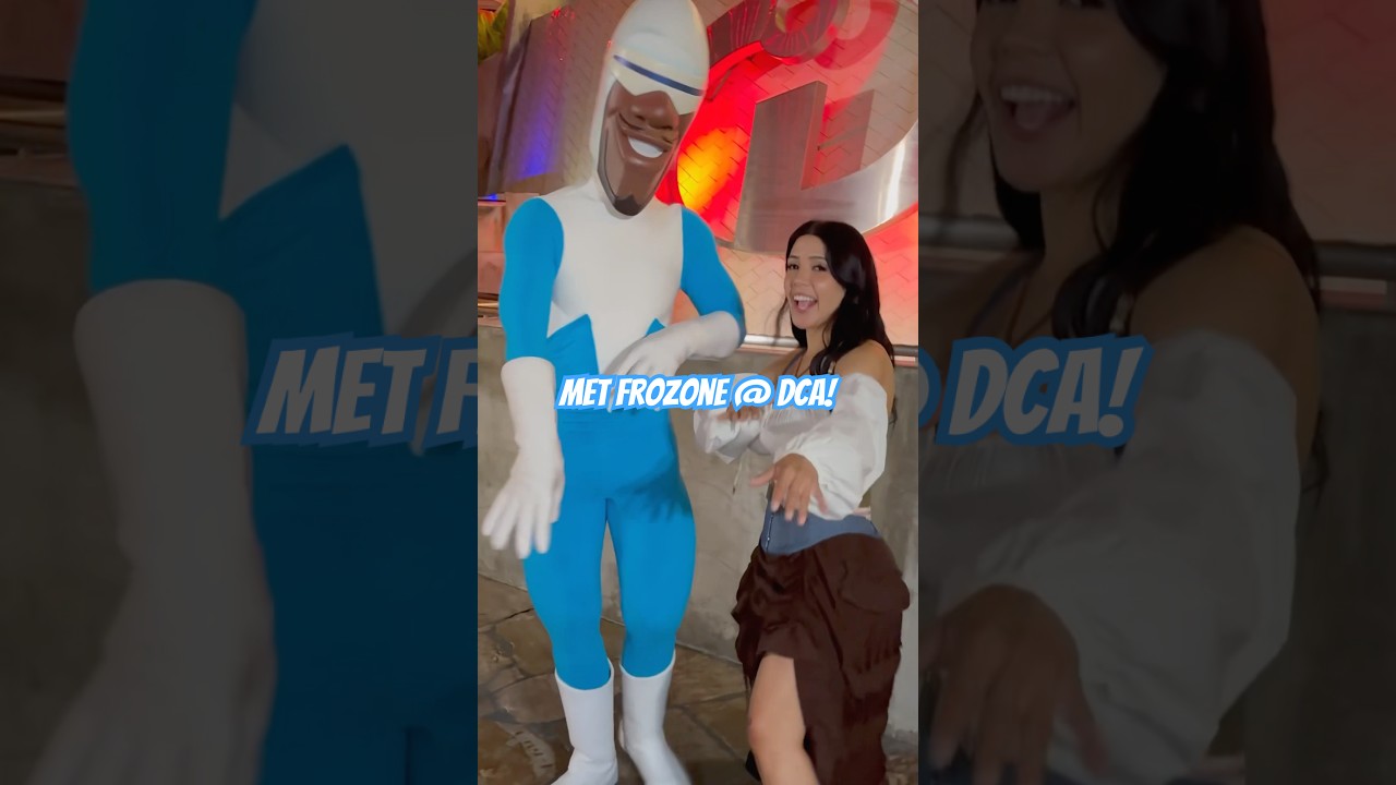 Frozone taught me how to throw some ice!