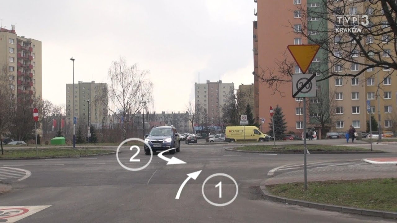 Jedź bezpiecznie odc. 734 (Pierwszeństwo przy zawracaniu. Nowe znaki na ul. Wybickiego w Krakowie)