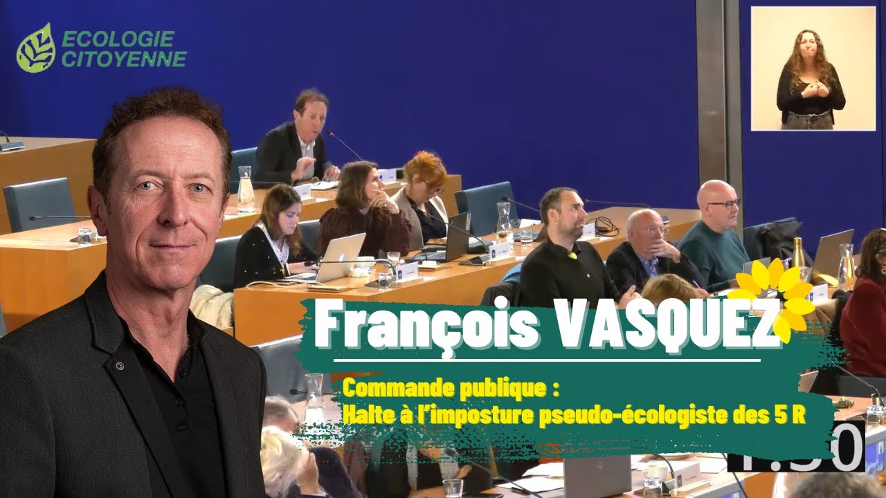 Commande publique : Halte à l’imposture pseudo-écologiste des 5 R