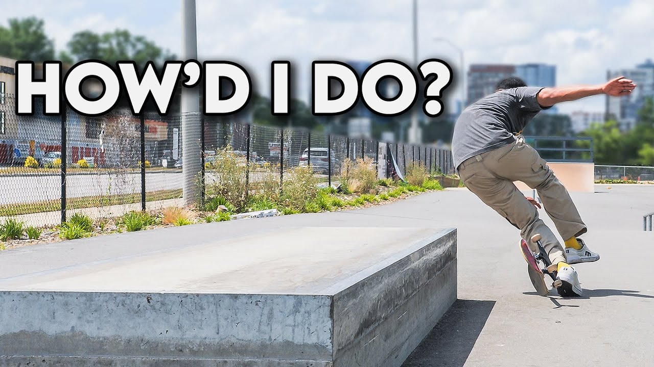 What 4 Months of No Skating Looks Like...